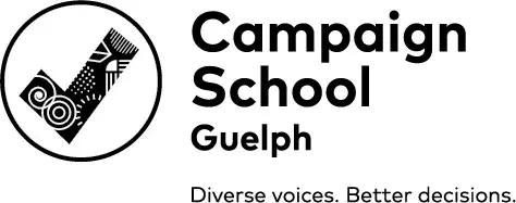 Guelph Women's Municipal Campaign School banner